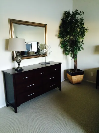 Open floor plan home after professional cleaning in Menlo Park